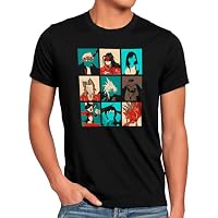 style3 Final Pop-Art Camiseta para Hombre T-Shirt Anime Cloud