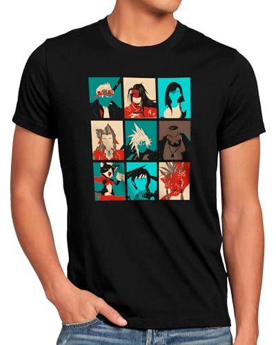 style3 Final Pop-Art T-Shirt da Uomo Anime Cloud Choco-bo Sephiroth, Dimensione: