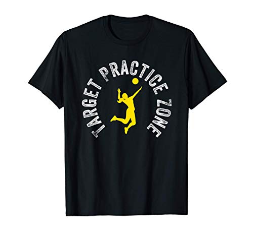 Target Practice Zone Volleyball Hitter Spike T-Shirt