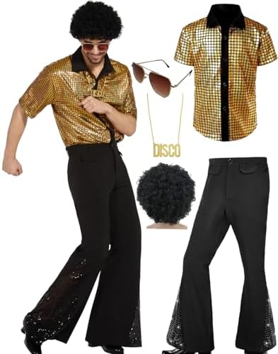 white christmas dresses Men's Disco Dude main image 0