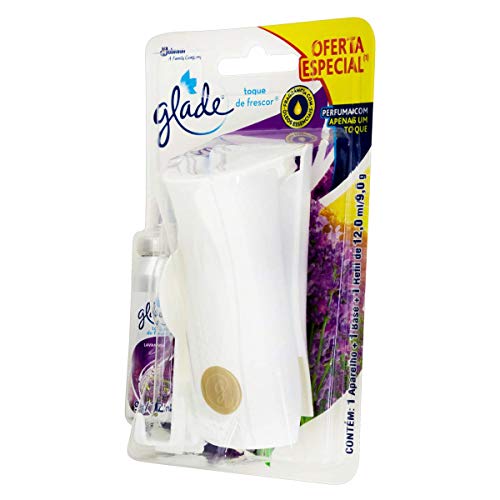 Glade Aromatizador de Ambiente Lavanda, Kit Aparelho e Refil, Odorizador de Ambiente, 12ml