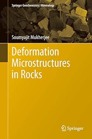 Deformation Microstructures in Rocks 2013th Edition book cover