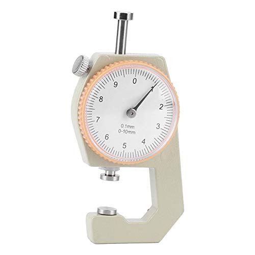 Calibrador de Grosor, Calibrador de Aleación de Aluminio, Medidor de Grosor Preciso para Joyería y Cuero, Cabeza Plana miniatura 6