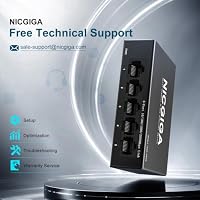 NICGIGA 5-Port Multi-Gigabit 2.5Gb Ethernet-Switch Unmanaged. – Ansicht 7