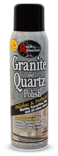 Rock Doctor Granite Polish Spray and Surface,18oz.Can Polish Tile, Marble,