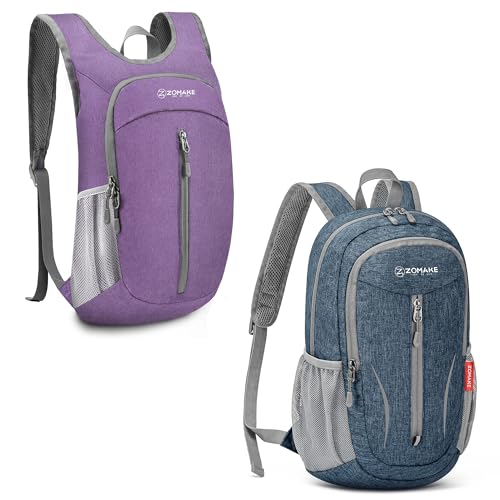 Mochila plegable ligera ZOMAKE 10L para senderismo miniatura 1