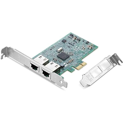 Carte réseau Lenovo ThinkStation Broadcom BCM5720 2P Adaptateur Gigabit Ethernet double port PCI E x1 - vue 2