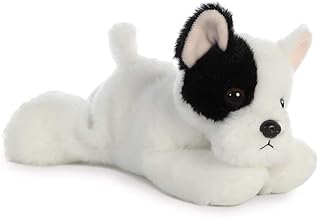 Aurora, 31745, Mini Flopsies Bulldog Francés, 20 cm, Peluche, Blanco