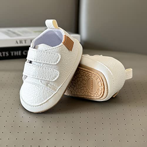 Qwzban Baby Shoes Boys Girls Infant Sneakers Non-Slip Rubber Sole Toddler Crib First Walker Shoes Wedding Uniform Dress Shoes #TOP1