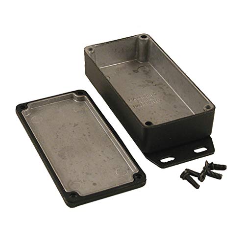 Hammond Manufacturing 1590WGFBK 1590G FLANGED Box Black