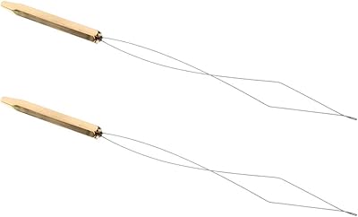 2 Pieces Fly Tying Bobbin Threader Half Hitch