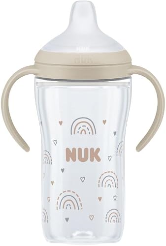 NUK Perfect Match 260ml Learner Bottle - Rainbow 6M+ | Anti-Colic