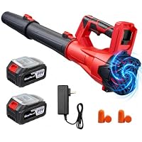 SIEARPUORL 6-Speed Modes Cordless Leaf Blower with 2 x 2600mAh Battery