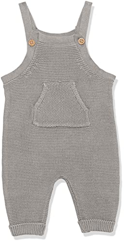 Little Planet Baby Organic Cotton Sweater Knit Overalls, Snowy Grey, 3 Months #TOP18