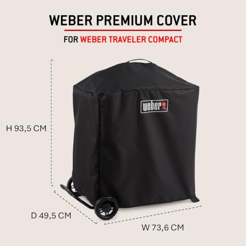 Housse Barbecue Weber Traveler Compact – Protection Contre Intempéries - vue 4