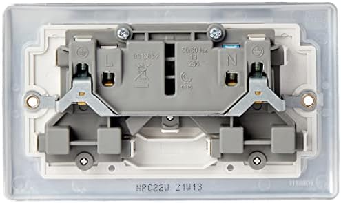 BG-Nexus-Metal SJ-120Y-G4J6 npc22w/5 lead, polished chrome-white insert