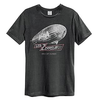 Amplified LED Zeppelin-Dazed & Confused T-Shirt Homme - Les Beatles, Paul McCartney, John Lennon, RIngo Starr, George Harrison