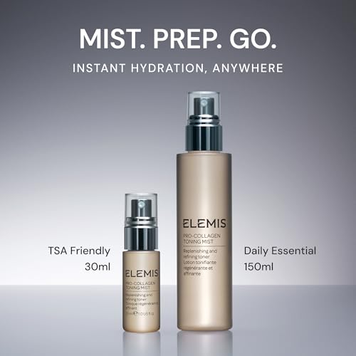 Image of ELEMIS Pro-Collagen Toning Mist, Hydrating PHA Facial Mist to Refine Pores & Smooth Skin