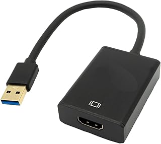 エスエスエーサービス USB3.0 - HDMI 外付け ディスプレイアダプタ 外付け [ 1080P 対応] SU3-HD1080シリーズ (1個入（SU3-HD1080）)