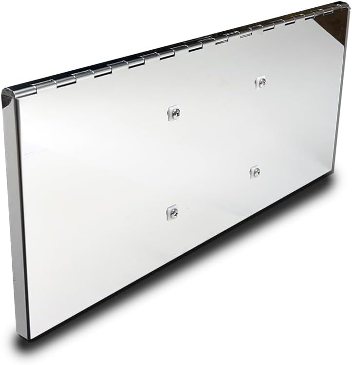 (L1025) Stainless Steel License Plate Holder - Compatible with Kenworth W900L/B