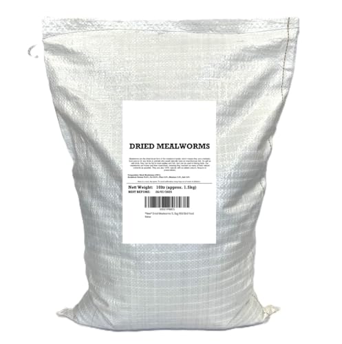 *Premium* 10L Dried Mealworms for Wild Bird Feeding (10 Litre Bag)