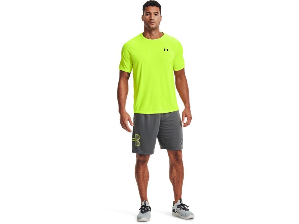 Under Armour UA Tech Short Sleeve Tee High-Vis Yellow/Black 4XL