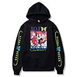 acsefire JoJo's Bizarre Adventure Sudadera Stone Ocean Top Jolyne Kuujou Pullover Jojo Sudadera Jolyne Cujoh Casual Streetwear GioGio Pullover