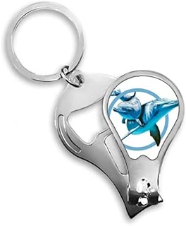 Delfín Madre e Hijo Circular Cruce Cortaúñas ...