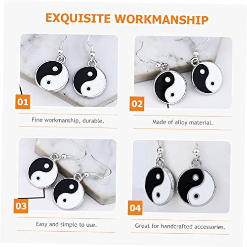 GALPADA 18 Pçs Colar De Charme Pulseiras Colar De Amuleto De Joias Tai Chi Yin Yang Encantos Tai Chi