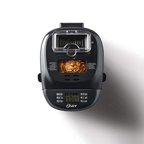 Oster Bread Maker with ExpressBake and 12 Preset Functions Including Gluten Free, 2 Pound Capacity, Stainless Steel & Black by Oster - Image 4
