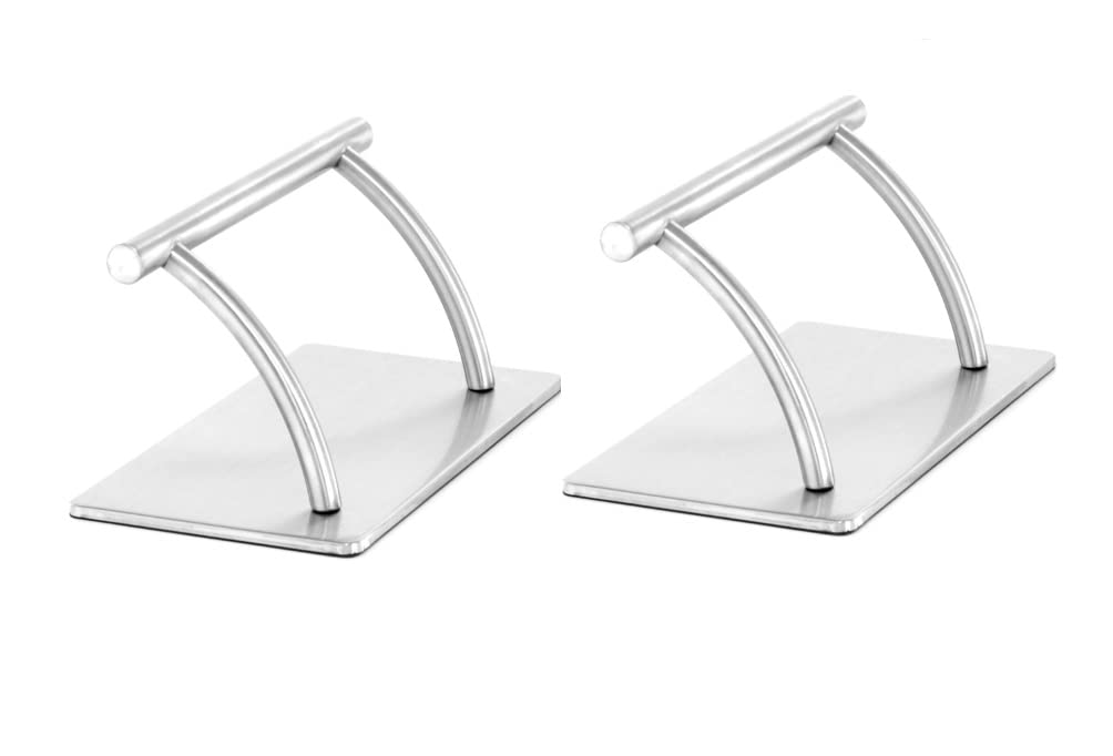 2 x Salon Chair Footrest Stainless Steel Foot Rest for Beauty Industry, Stainless Steel Footrest Barbers Hairdressing Chair Salon Equipment Foot Rest - Image 3