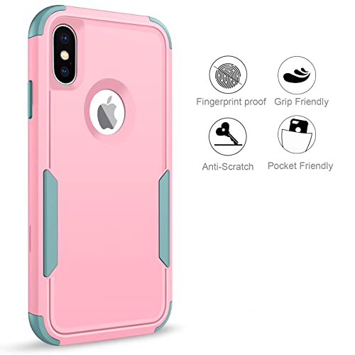 Coque iPhone X robuste anti-rayures protection intégrale TPU rigide