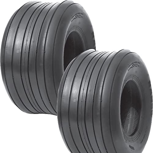 Two 16x6.50-8 lawn mower tires