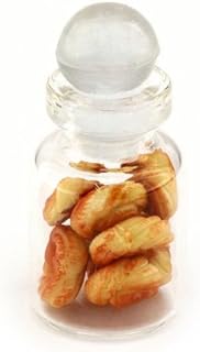 MyTinyWorld Dolls House Miniature Handmade Sweet Pastries In A Glass Jar