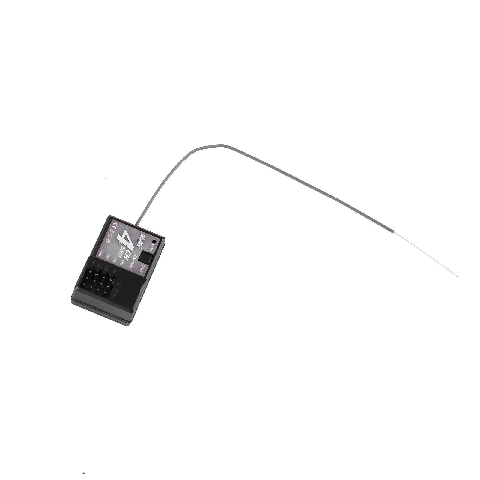 Kit émetteur-récepteur RC – Système de Commande Radio 2,4 G, unité de Signal étanche, Performances de portée Stables | Configuration de la télécommande pour Le Fonctionnement du Bateau de Voiture RC,