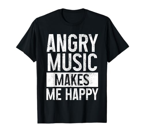 Angry Music Heavy Metal Death Metal Metalhead Metal Fan T-Shirt