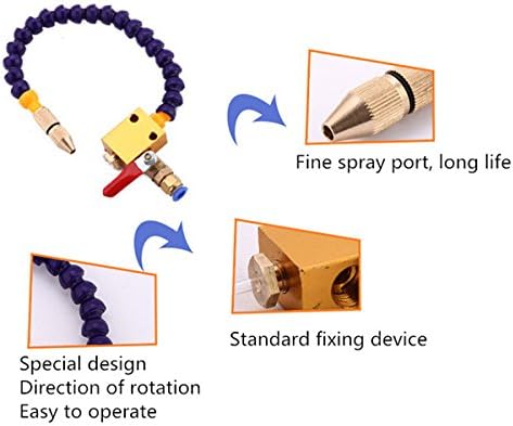Eldwviz Mist Coolant Lubrication Spray System For 8mm Air Pipe CNC Lathe Milling Drill 1