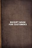 Receipt book for customers