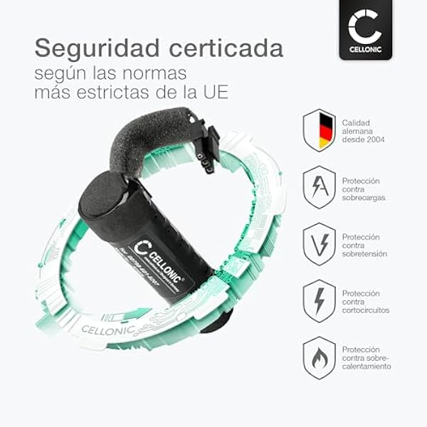 CELLONIC, аккумулятор для колонок, совместимый с Logitech UE Boom 2, Ultimate Ears Boom 2 (3400 мАч, 3,7 В) Сменный аккумулятор 00798-601-8207