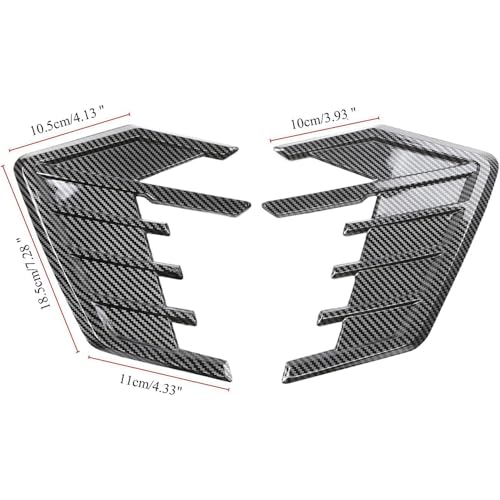 Cache d'aération d'aile de voiture Alpina D5 G30 finition carbone