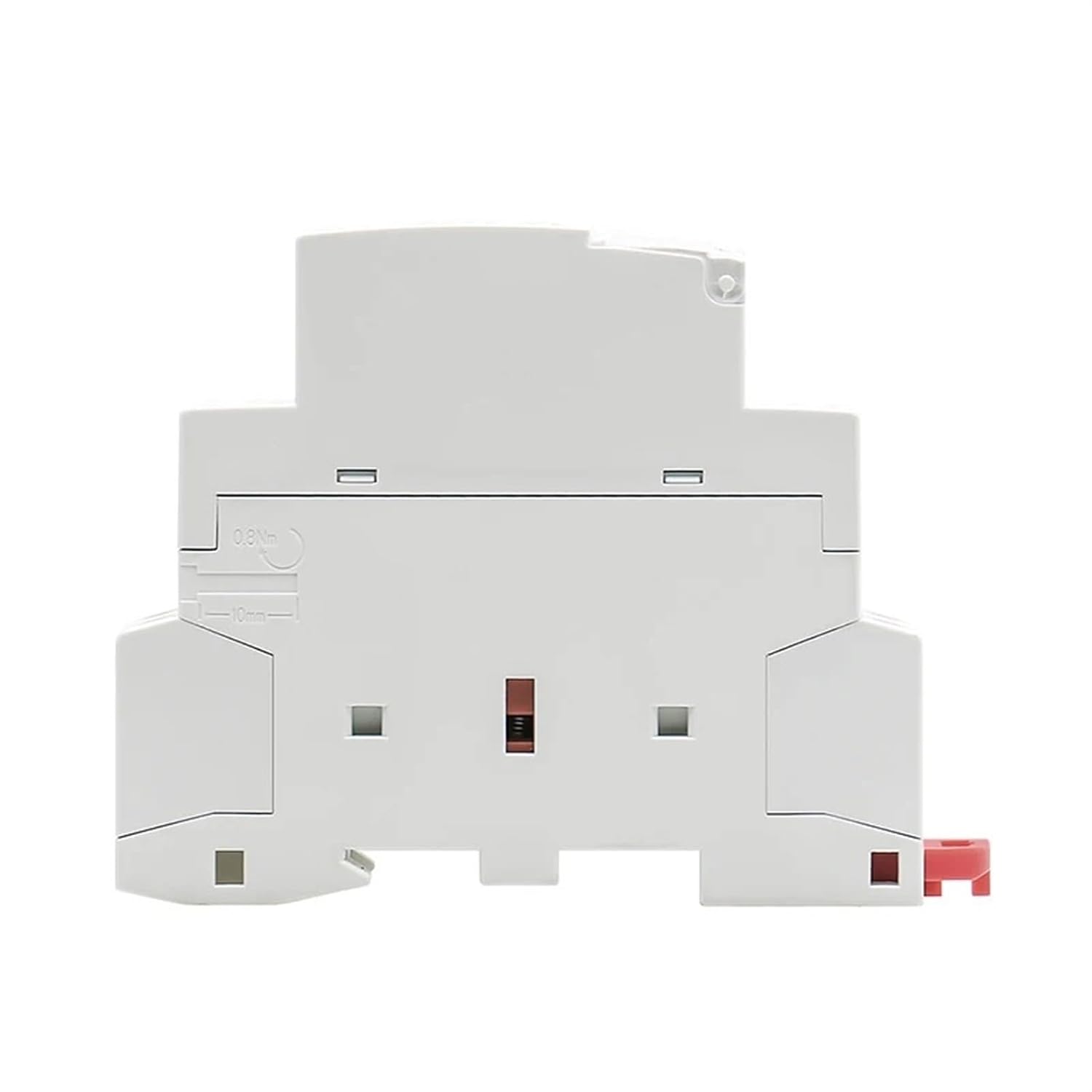 Din Rail Household Contactor AC24V 48V 110V 220V 2P 25A 2NO 50/60Hz AC Contactor 1Pcs(2P 25A 2NO 110VAC)