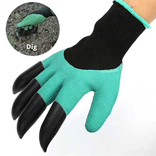 Happy Fox Waterproof Gardening Gloves with Claws for Garden and Yard Digging - Image 3