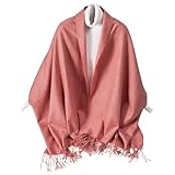 [maikun] マフラー レディース クリスマスプレゼント ストール ウール レディース 大判ストール ショール ピンク