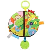 Bebé Early Learning Educational Toys Que Puede Aprender Animales Y Colorido Libro De Tela Bebé Juguetes De Niños Pequeños.