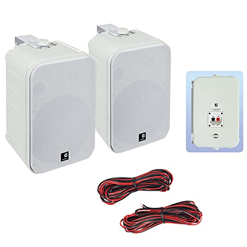 e Audio Paire de Mini Enceintes 200W Blanches 6,5″ 2 Voies avec Support – Idéal pour Une Utilisation Domestique ou Commerciale - Les Beatles, Paul McCartney, John Lennon, RIngo Starr, George Harrison e Audio Paire de Mini Enceintes 200W Blanches 6,5" 2 Voies avec Support - Idéal pour Une Utilisation Domestique ou Commerciale