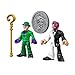 Fisher-Price Imaginext DC Super Friends The Riddler and Two Face Figures, Multicolor (GBL90)