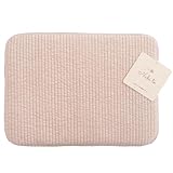 ベルモンド ノートパソコンケース ヌビ素材 韓国風 キルティング 13インチ 14インチ PCケース おしゃれ ナチュラル ポケット付き [ Nubi to (ヌビト) シリーズ ] ピンクグレージュ B1754 image