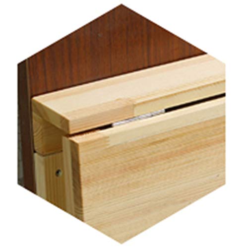 Table pliante murale en bois massif rabattable pour ordinateur - 7