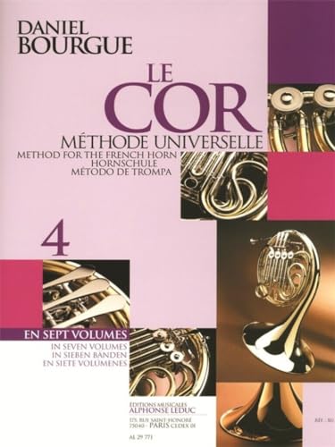 Daniel Bourgue: Method for the French Horn - Vol.4 (Horn)
