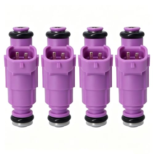 HiSport 35310-37170 Fuel Injectors 4 PCS Compatible with Hyundai 1.6 Accent 2006-2011,Replacement for Kia Rio Rio5 2006-2010 1.6L Performance